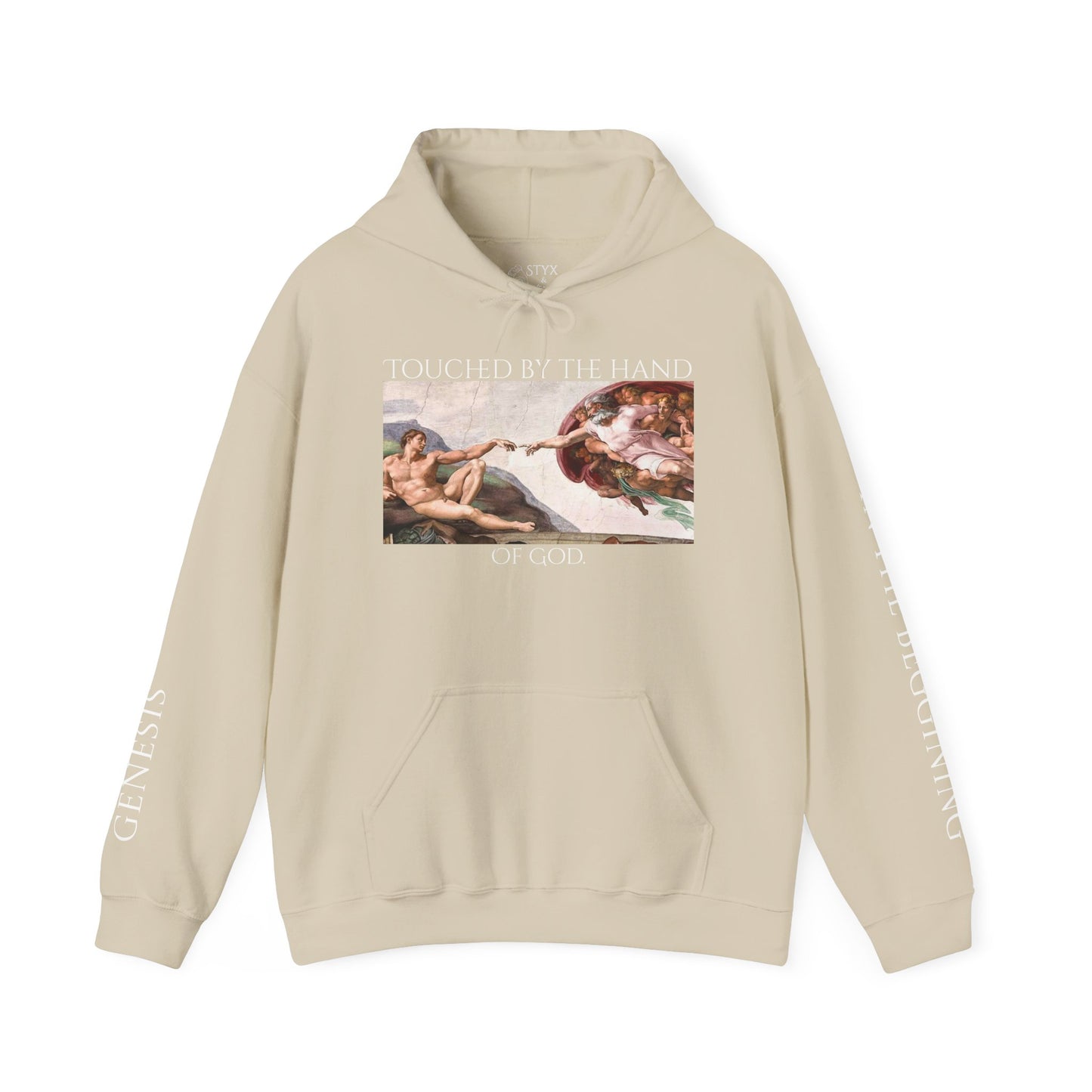 Styx & Venus™ Touched by God Unisex Hooded Sweatshirt