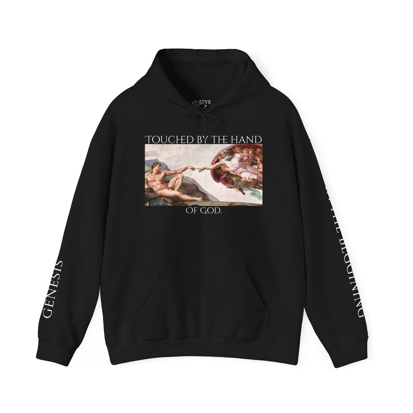 Styx & Venus™ Touched by God Unisex Hooded Sweatshirt