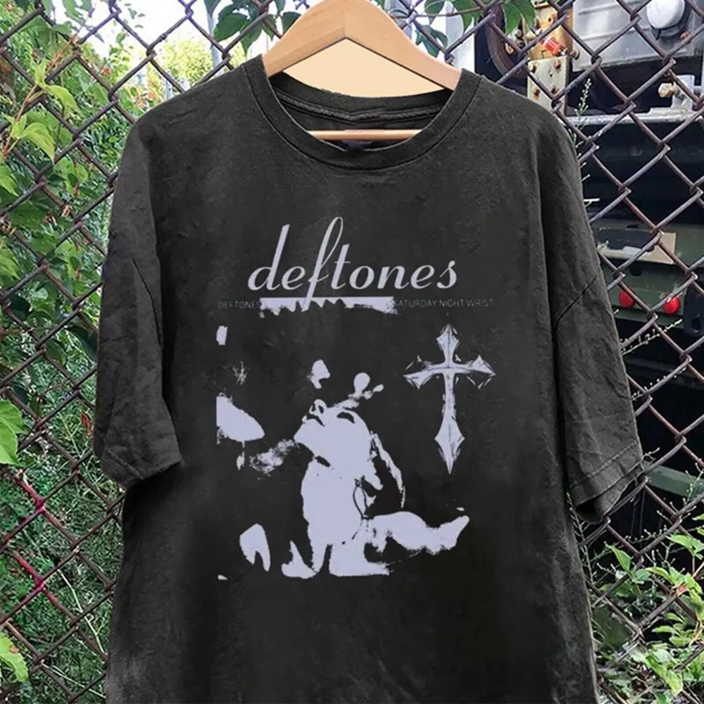 Deftones Vintage Washed Cotton T-shirt