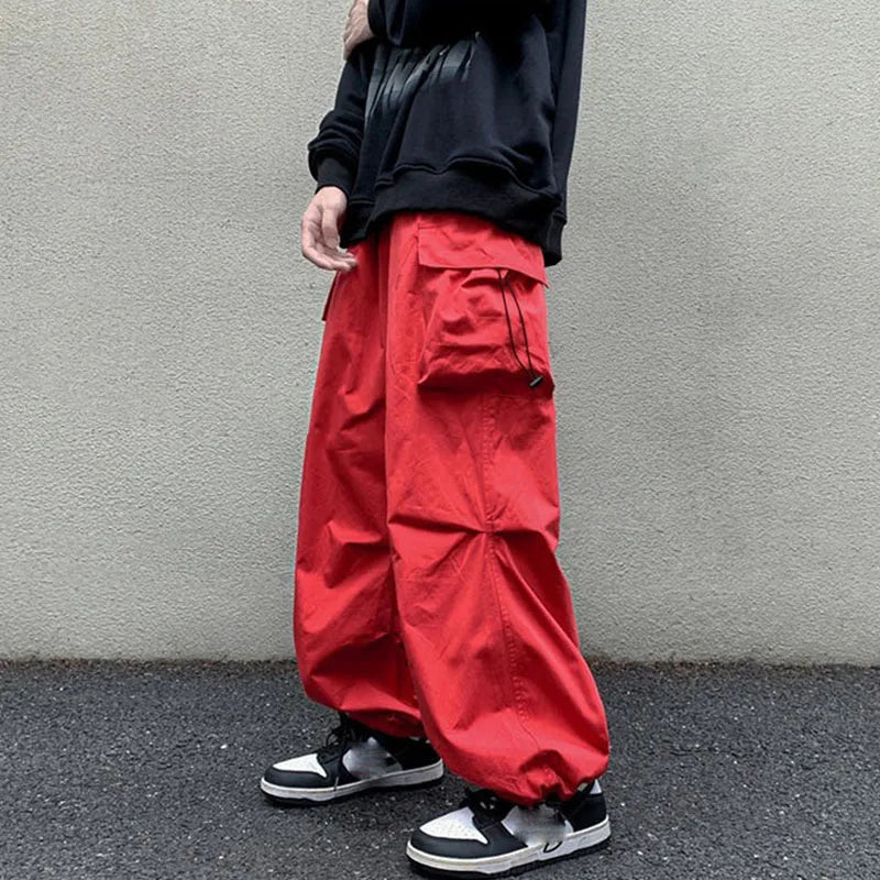 Mens Y2K Baggy Cargo Pants