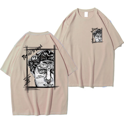 Mens David's Sketch Crewneck Tshirt