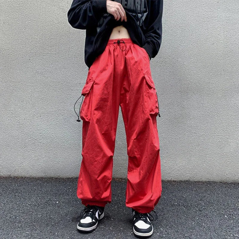 Mens Y2K Baggy Cargo Pants