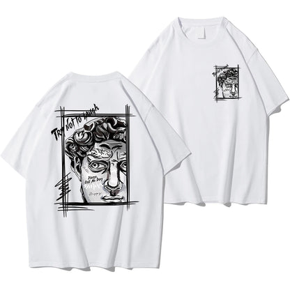 Mens David's Sketch Crewneck Tshirt