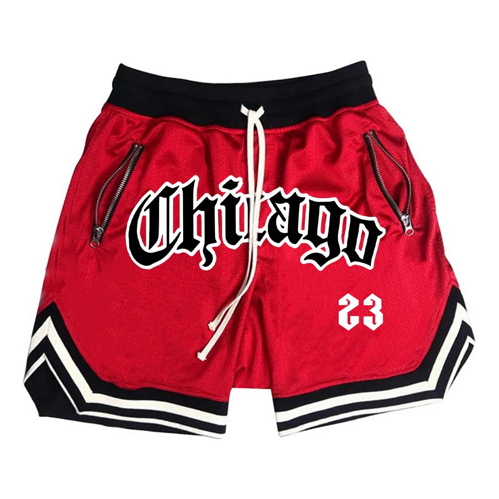 Pantaloncini da basket Chicago da uomo