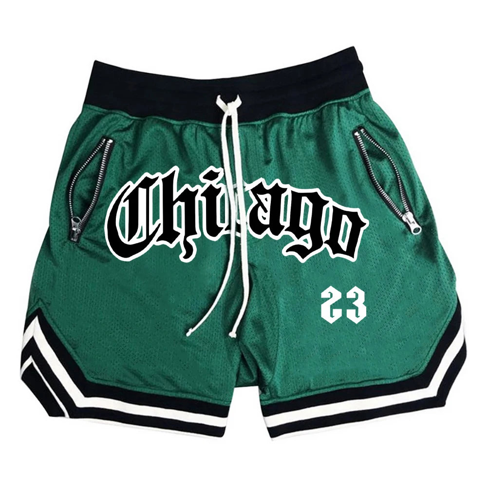 Pantaloncini da basket Chicago da uomo