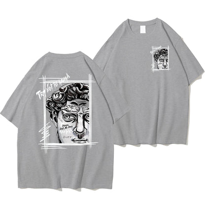 Mens David's Sketch Crewneck Tshirt