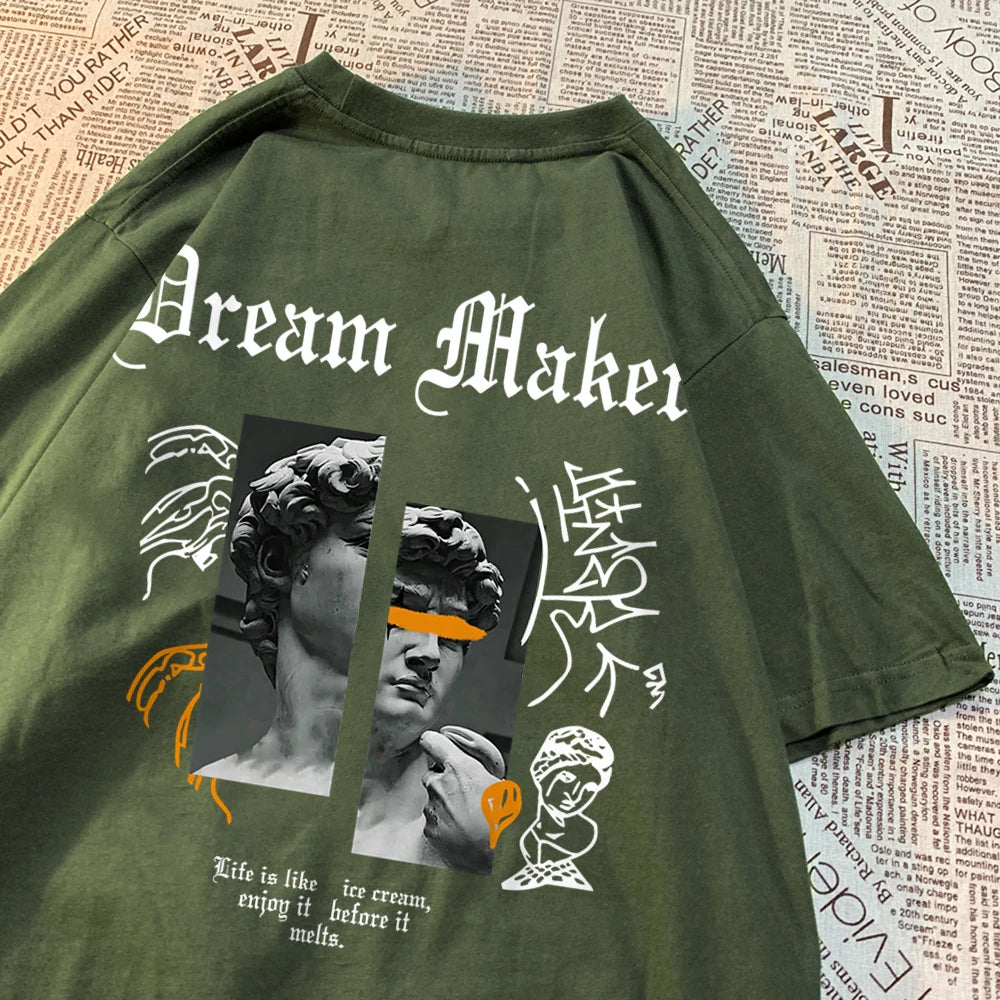 Mens Dream Maker Cotton T-shirt