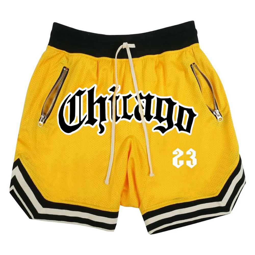 Pantaloncini da basket Chicago da uomo