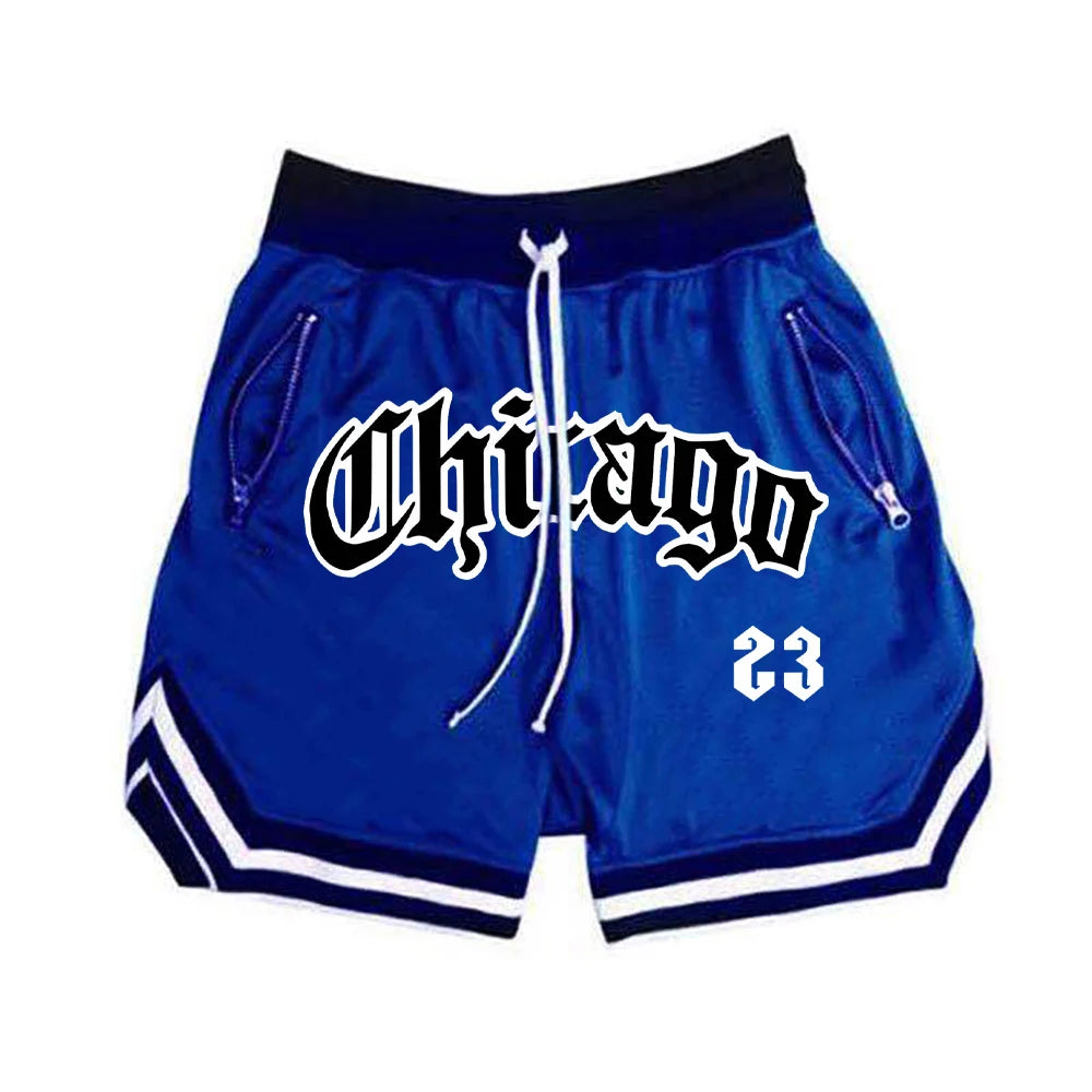 Pantaloncini da basket Chicago da uomo