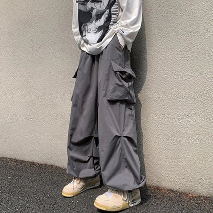 Mens Y2K Baggy Cargo Pants