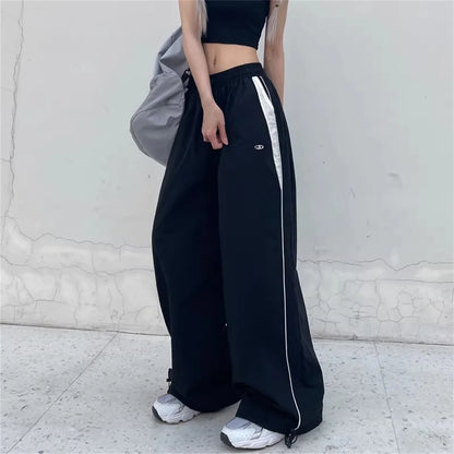 Womens Y2K Baggy Street Pants