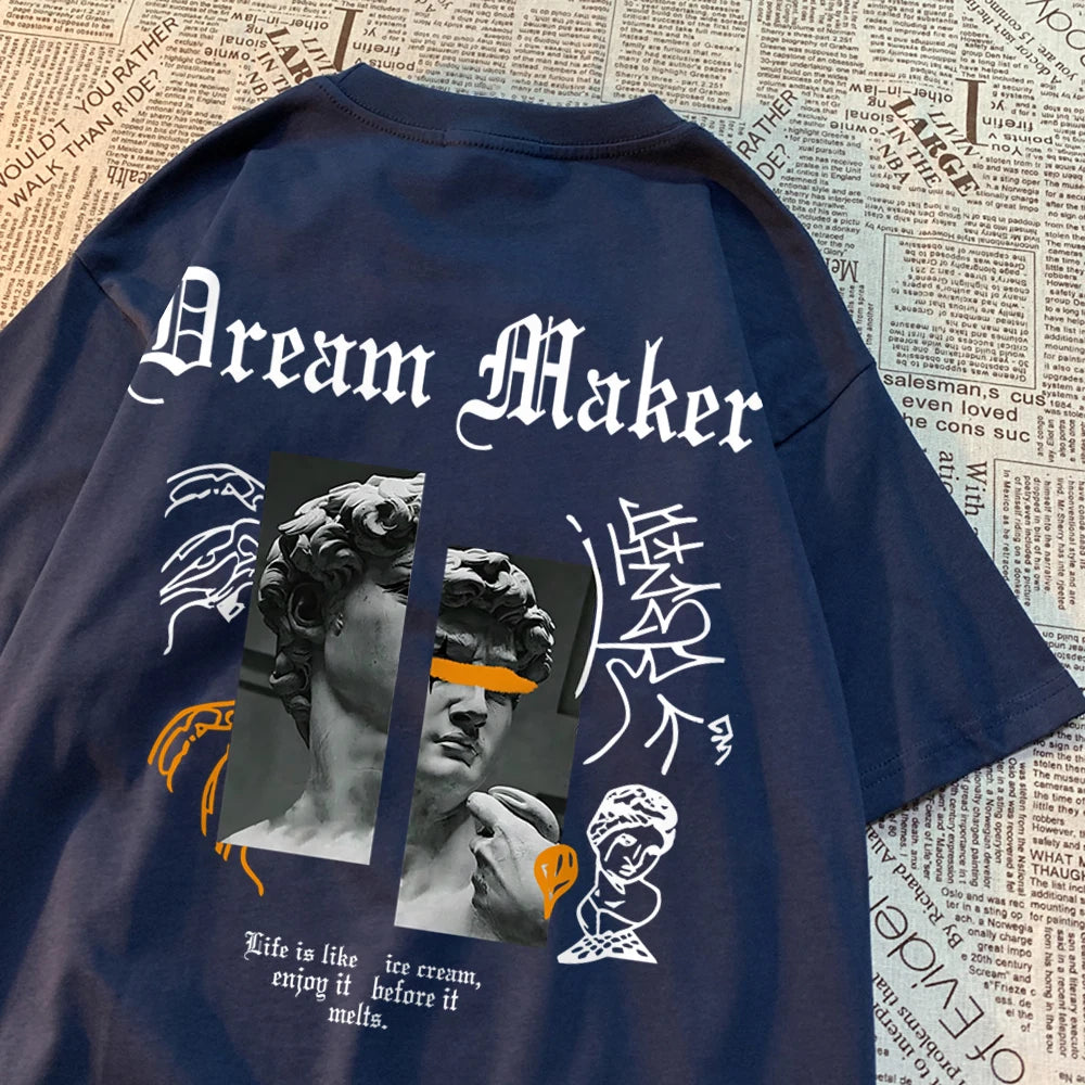 Mens Dream Maker Cotton T-shirt