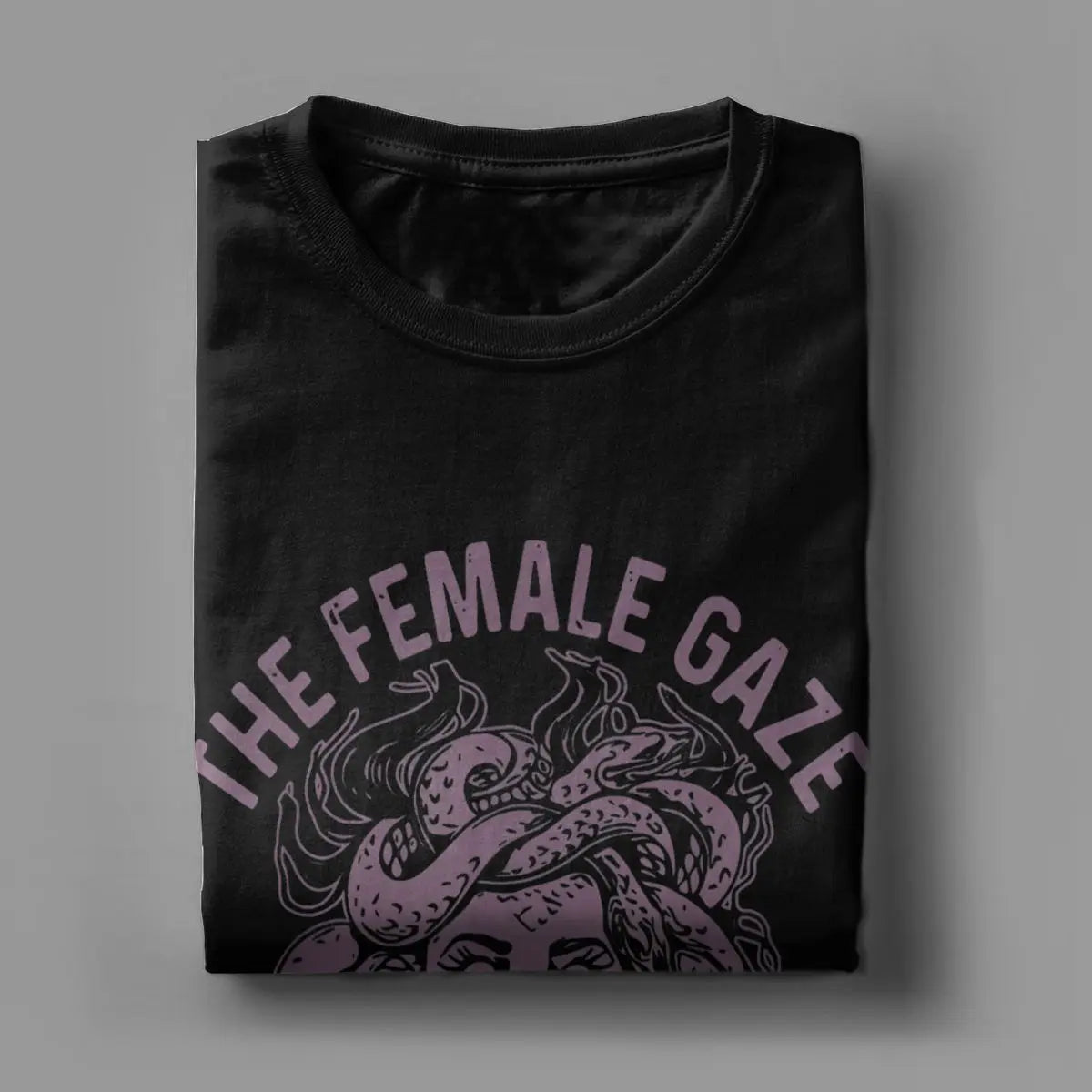 Unisex Medusa Cotton Gaze T-Shirt