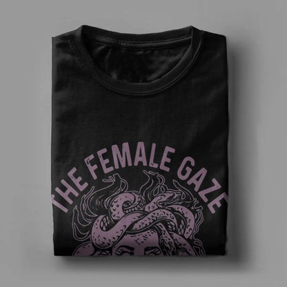 Unisex Medusa Cotton Gaze T-Shirt