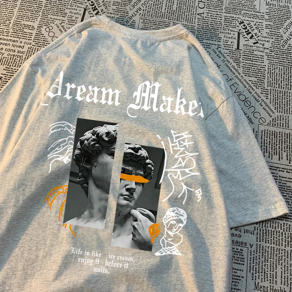 T-shirt da uomo in cotone Dream Maker