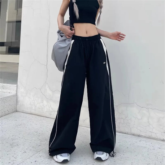 Womens Y2K Baggy Street Pants