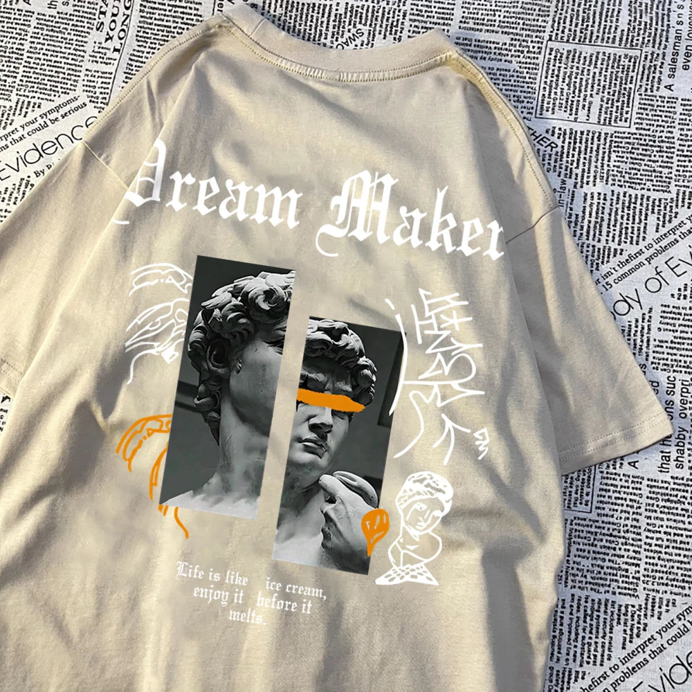 Mens Dream Maker Cotton T-shirt