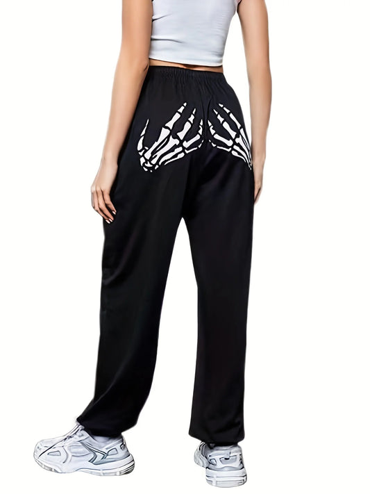 Womens Skeleton Grip Bottoms